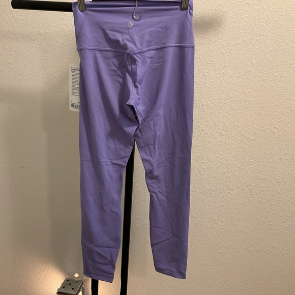 NWT, Discontinued Dark Lavender, Lululemon Align HR Pant 25, Size 6 - Picture 4 of 6